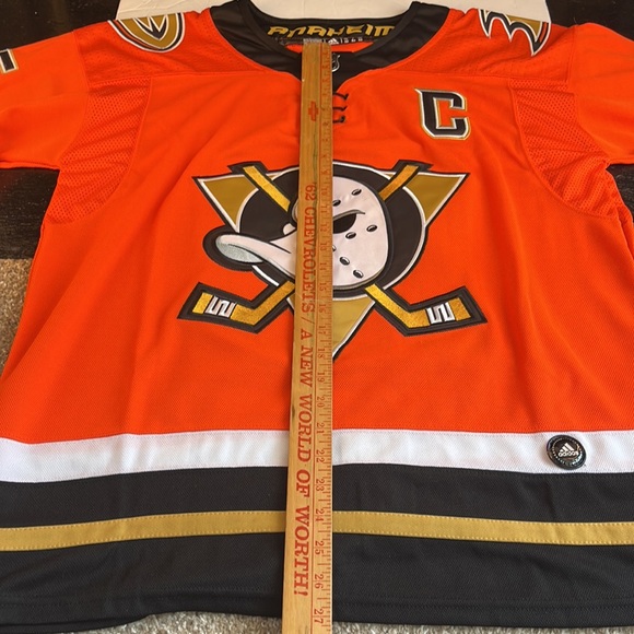 Anaheim Ducks Ryan Getzlaf NHL Hockey Jersey Orange Stitched Men’s Size Large 52 - Picture 6 of 6